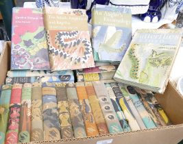 Box of Collins New Naturalist books, various editions to include "An Anglers Entomology",