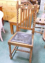 Oak chair