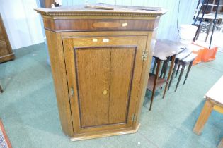 Edwardian corner cupboard