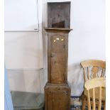 Oak longcase clock body