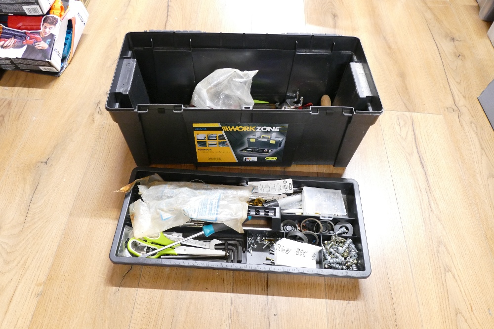Toolbox containing spanners,
