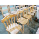Six kitchen chairs