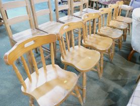 Six kitchen chairs