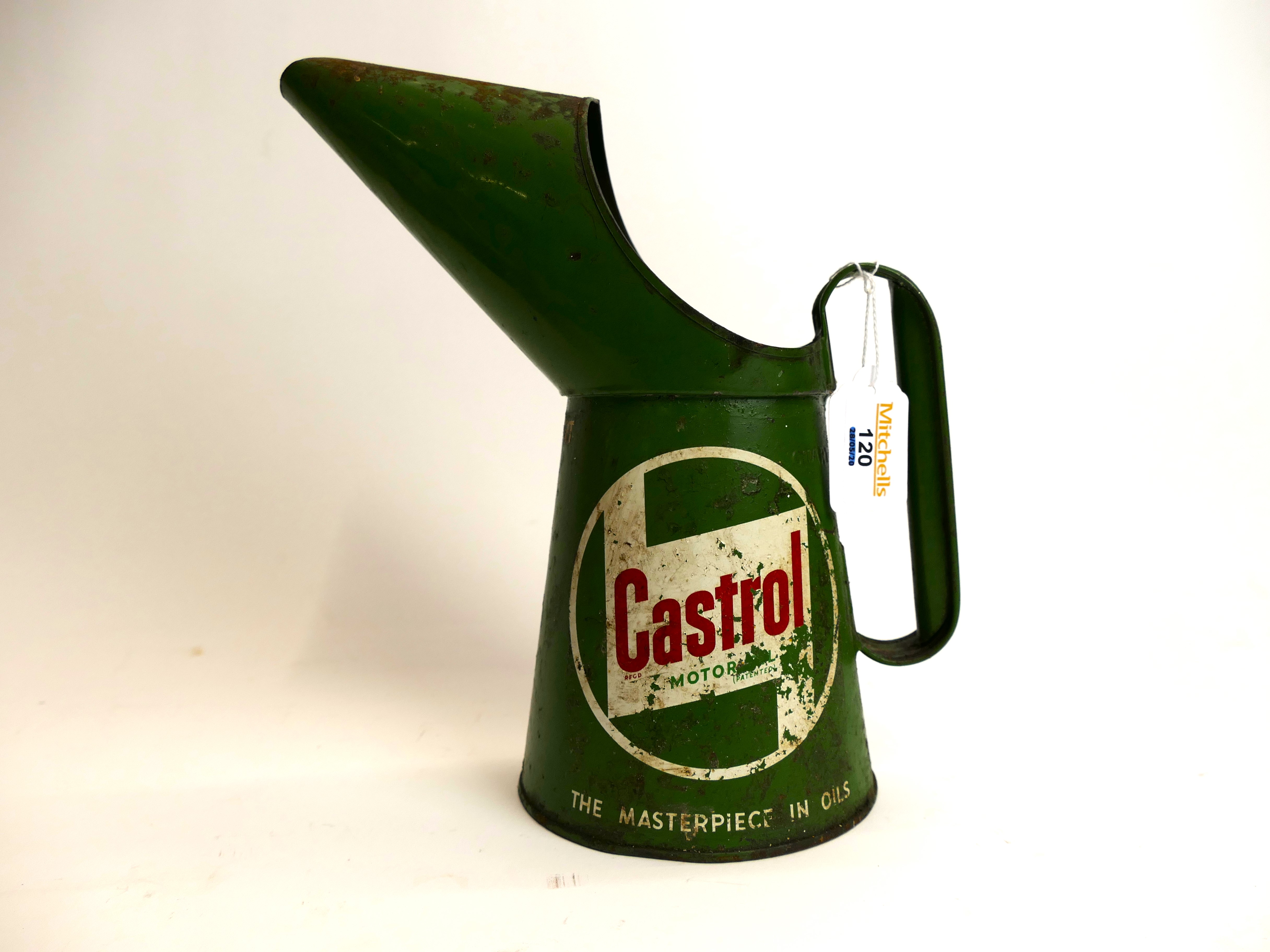 Castrol Motor Oil One Quart oil pouring