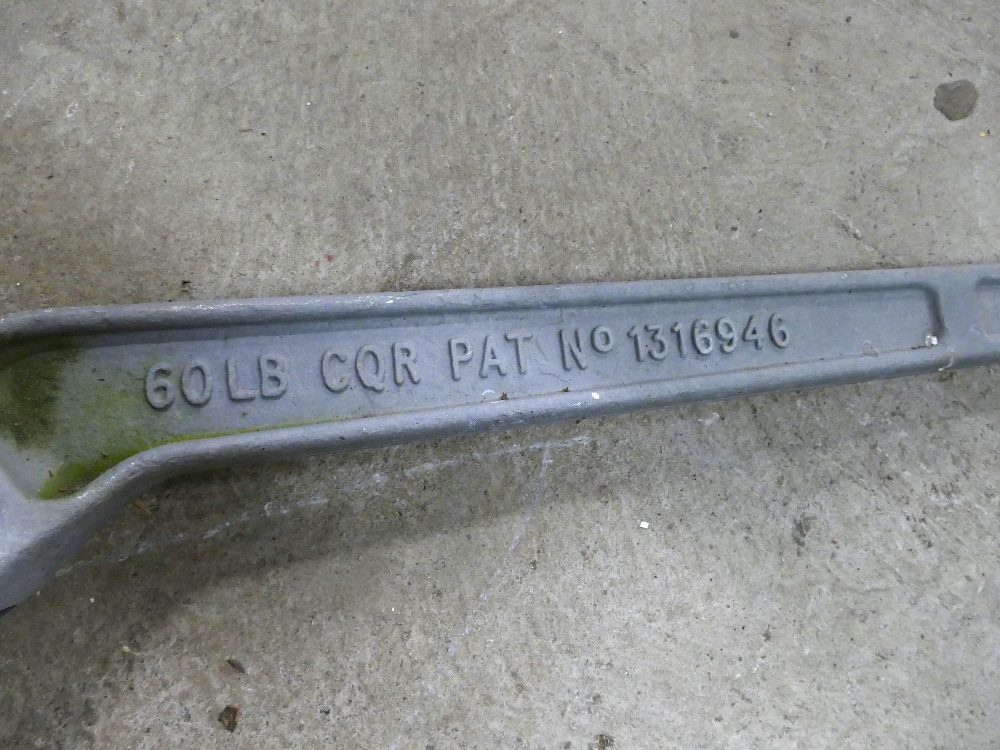 Lewmar CQR 60 LB/27 kg galvanised swivel - Image 2 of 3