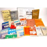 Quantity of vintage car workshop manuals