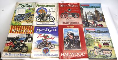 Seven issues of MotorCycling magazine fr