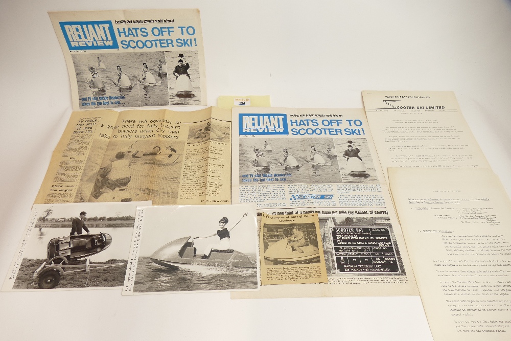 Bundle of Reliant Scooter Ski ephemera. - Image 2 of 3