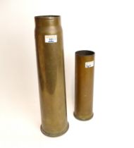 Military brass shell case 20 CWT 3in dat