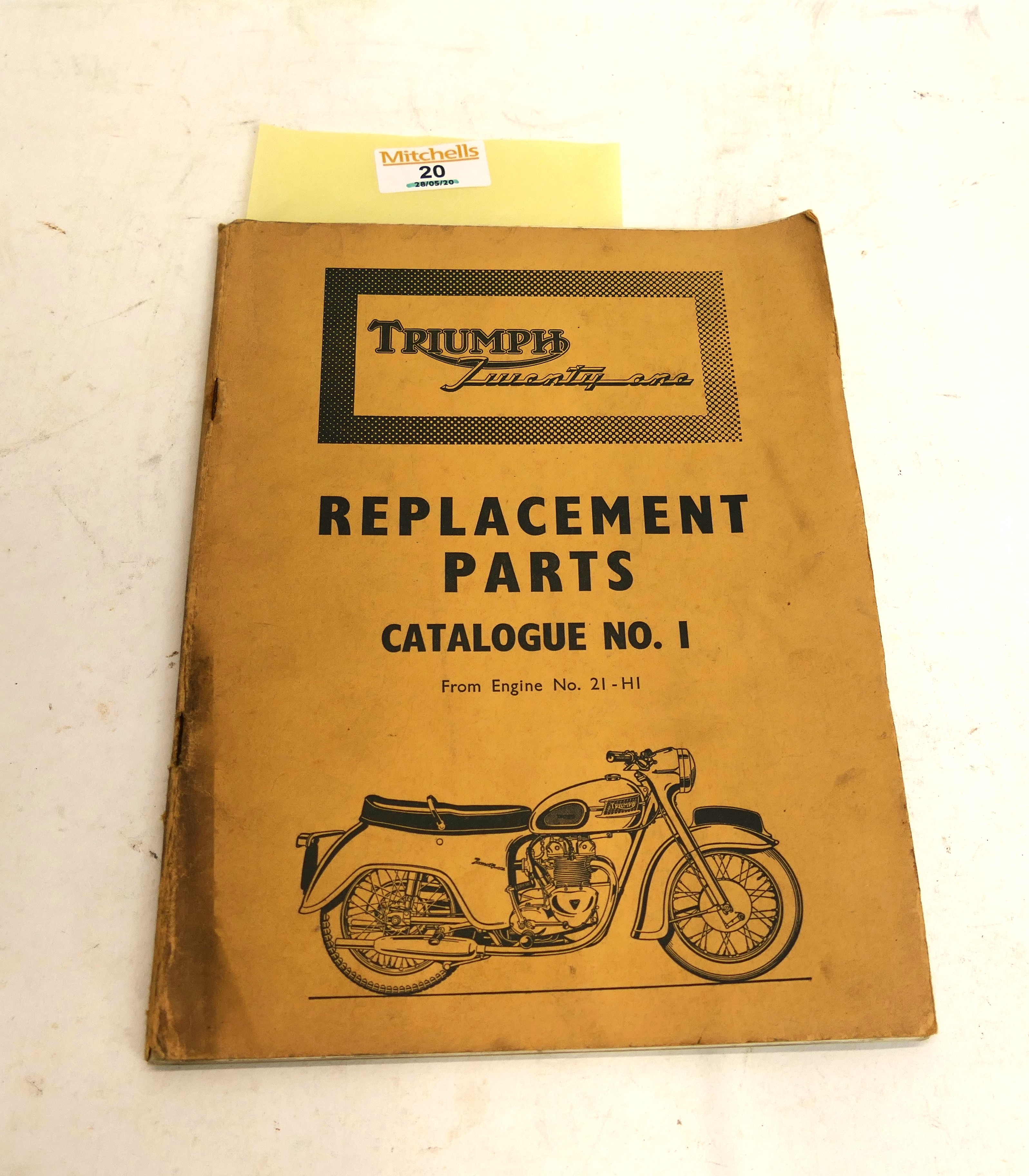 Triumph Twenty One Motorcycle Replacemen