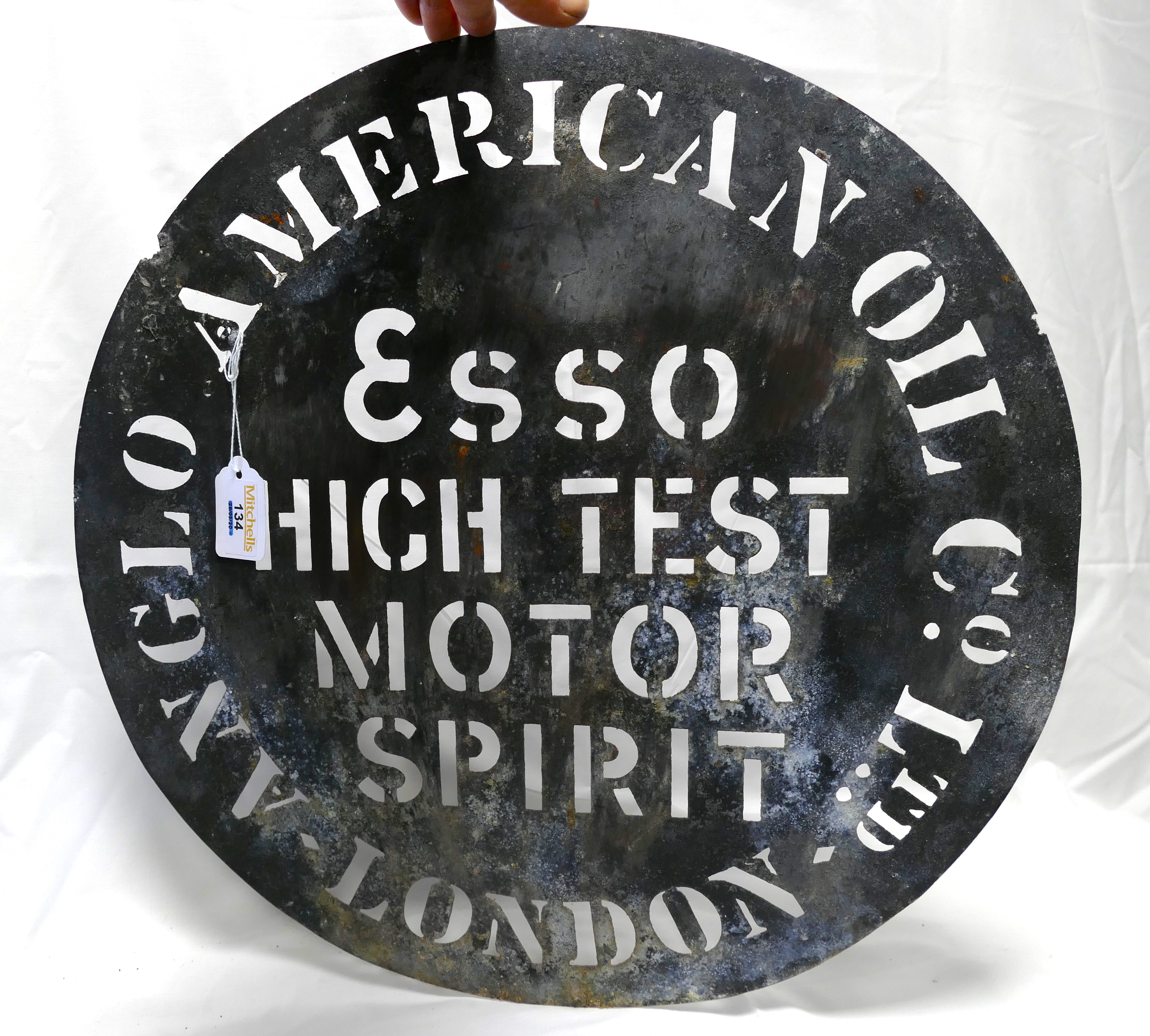 Rare Esso High Test Motor Spirit Anglo A