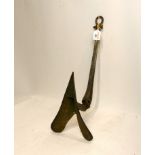 1920's metal boat/yacht CQR single fluke