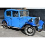 Austin 10 saloon car restoration project