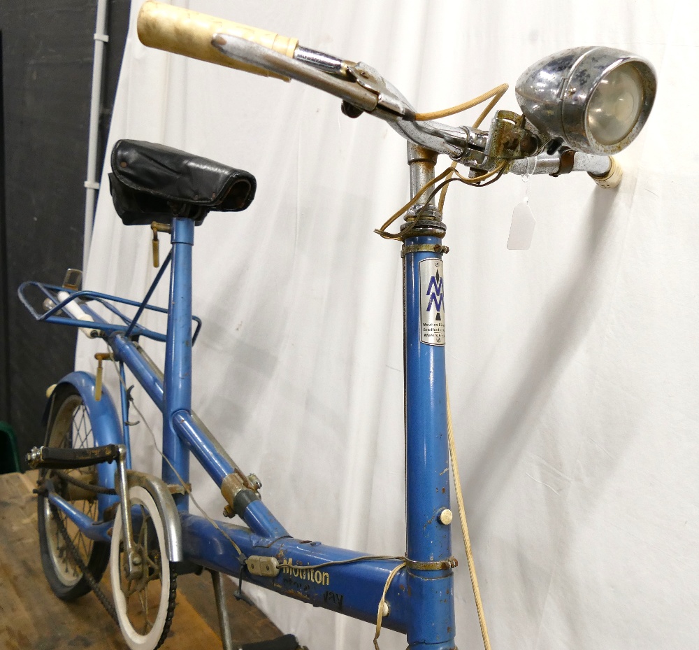 Moulton Stowaway 1960's folding bicycle - Image 3 of 6