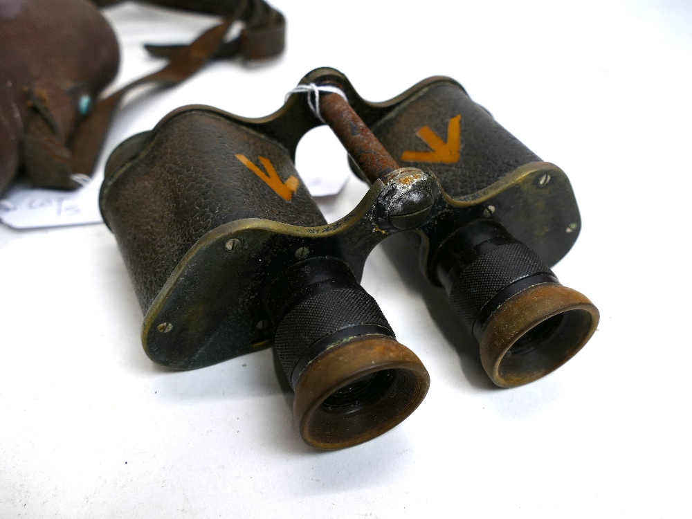 Ross military field binoculars WWI, with - Image 3 of 3