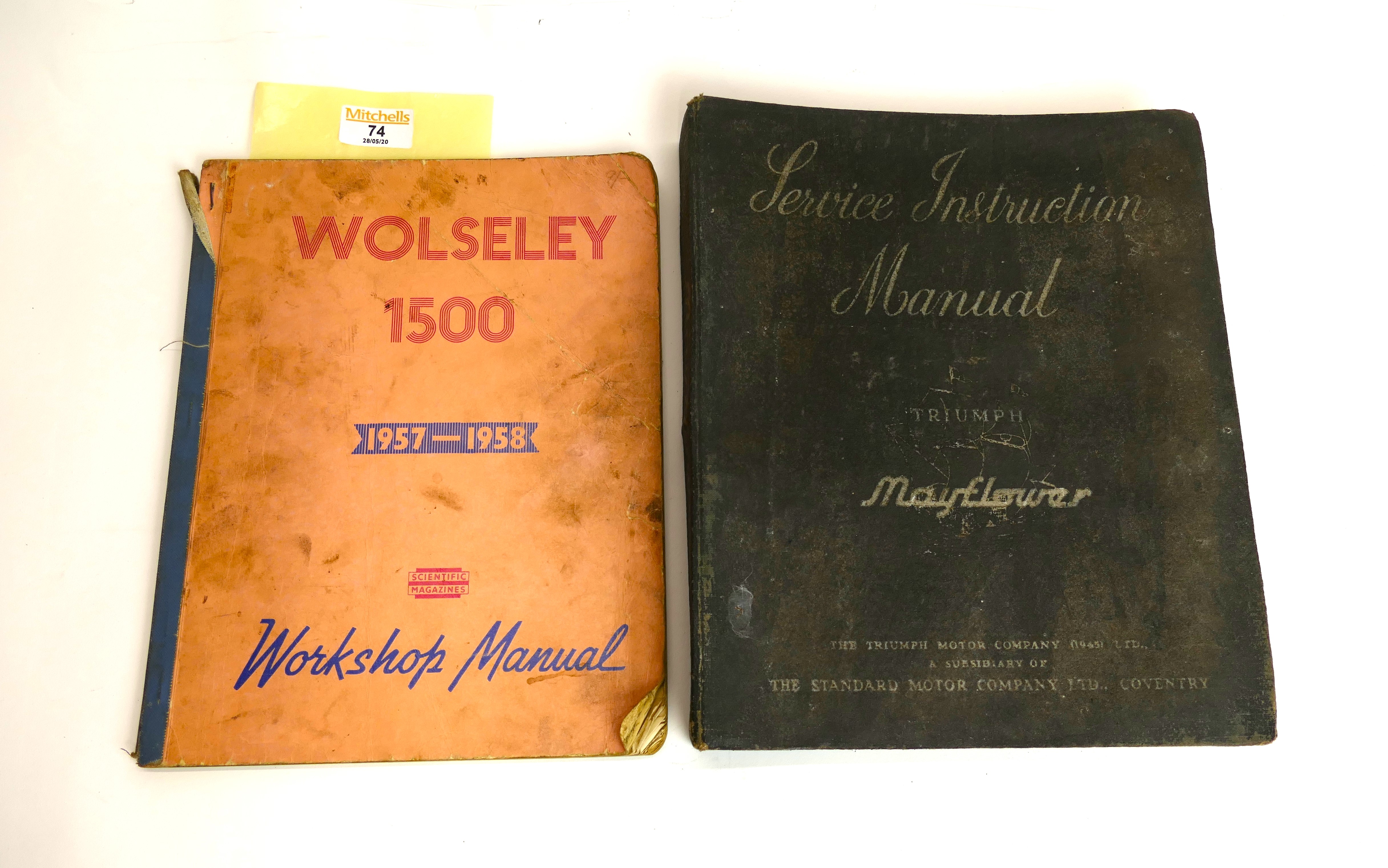 Wolseley 1500 1957-1958 Workshop Manual