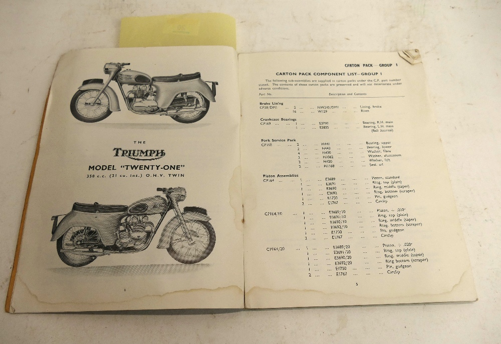 Triumph Twenty One Motorcycle Replacemen - Image 2 of 4