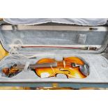 Giovanni half size violin in case