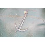 Folding fisherman's anchor