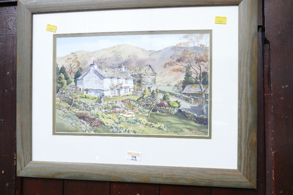 Judy Boyes print "Daffodil Time at Townhead, Troutbeck",