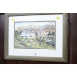 Judy Boyes print "Daffodil Time at Townhead, Troutbeck",