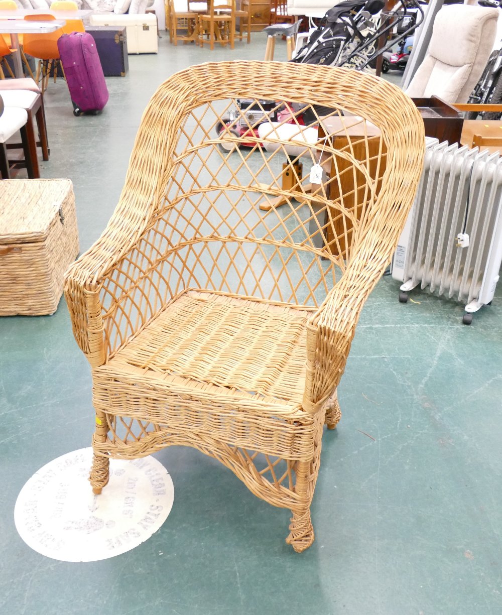 Woven conservatory chair