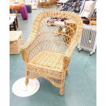 Woven conservatory chair