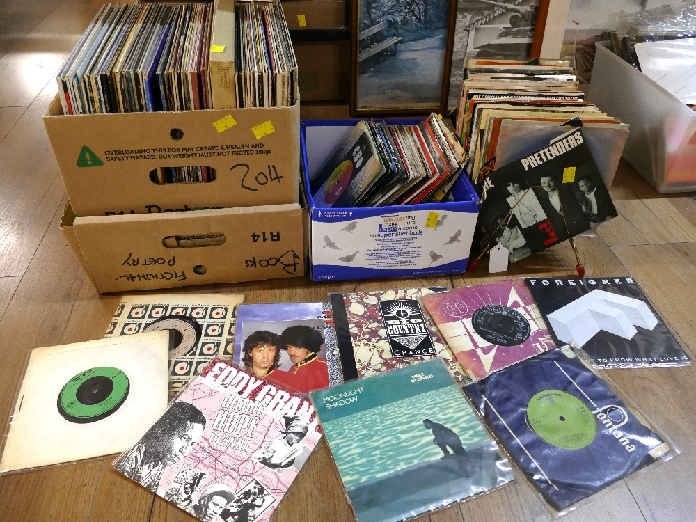 Box of vinyl LP's, mostly easy listening,