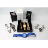 Gentlemen's wristwatches including Rotary, Seiko, My Wish, Next,