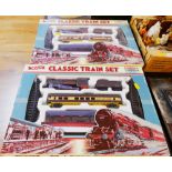 Two Super Retro Toys Classic Train Sets in boxes