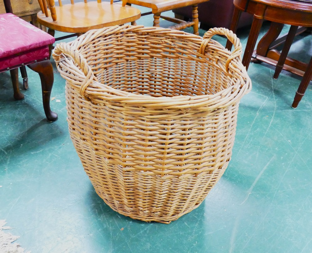 Extra large log basket