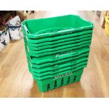 Eleven Safeway green box storage boxes