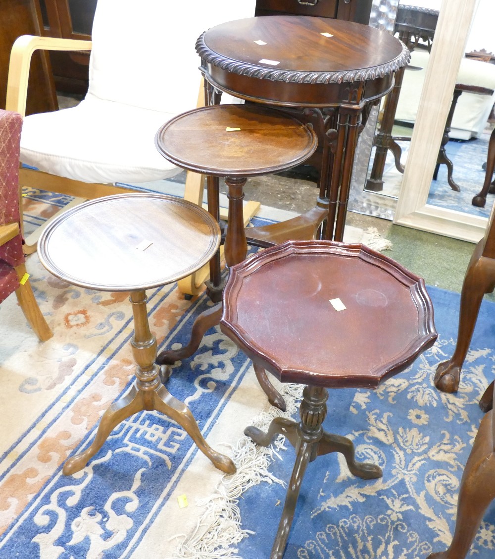 Four occasional tables