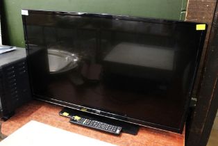 JVC 33 ins television with remote control