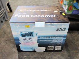 Frigidaire Plus food steamer in box