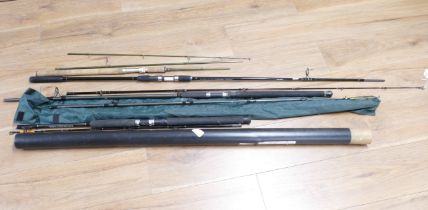Tempest Telescopic Spin TTS9 fishing rod, Rovex Duren bass fishing rod,