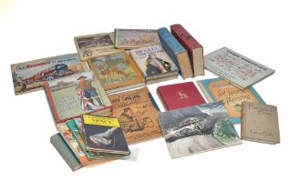 An assortment of books comprising Biggles first editions plus others as shown.