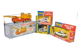 Assorted boxed diecast including Corgi No. 259 Penguin plus trio of Dinky issues as shown. Toys