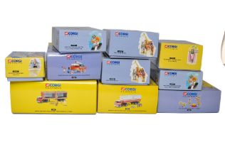 Corgi Diecast group of Ten 'Chipperfields' themed circus issues as shown. All look to be excellent