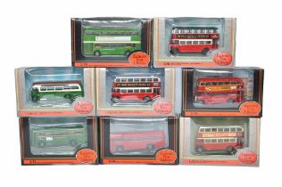 A group of Eight EFE Diecast 1/76 Model Bus / Coach issues within the theme realm of London