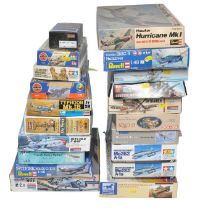 A group of 20 Plastic Model Kits from various makers to include Monogram, Hobbycraft, Dragon, Revell