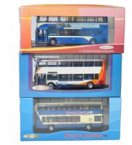 A group of Three Creative Master Northcord Diecast 1/76 Model Bus / Coach issues (Mostly double