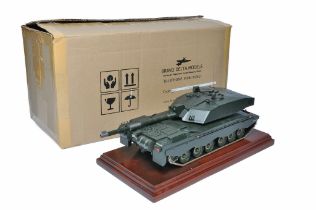 Bravo Delta Models Hand Crafted Military Model, comprising no. ANJ229, British Challenger Tank.