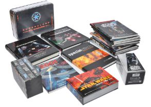 A collection of Star Wars Literature including Design and Set Guides plus Superclass ISD Executor