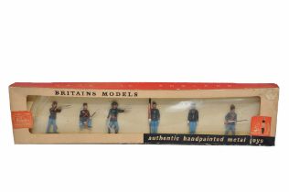 Toy Soldiers / Metal Figures comprising Britains set No. 9187 American Civil War Union Infantry.
