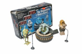 Star Wars comprising ROTJ Sy Snootles and the Rebo Band. With original box as shown.