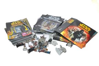 Star Wars Official Figurine Collection (De Agostini) comprising fact files, binder folders plus