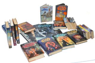 An impressive group of Star Wars literature and publications including hard and soft back titles,