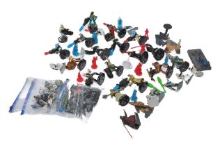 Star Wars comprising a group of miniature figures plus assorted weapons and accessories as shown.
