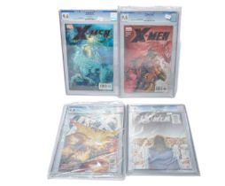 Graded Comic Books comprising of four issues to include; 1)X-Men #169 - Marvel Comics 6/05 - Peter